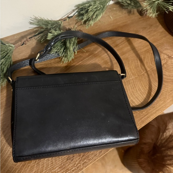 Kate Spade Holly Street Rubie Crossbody – Black Leather Bow Detail Preloved - Picture 5 of 5